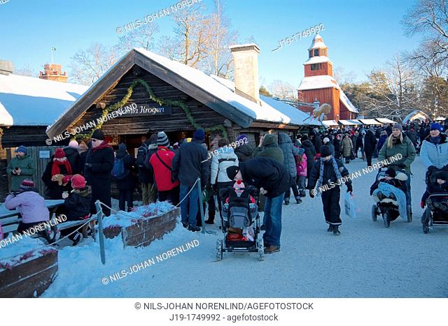 Skansens, Christmas Fair, Stockholm