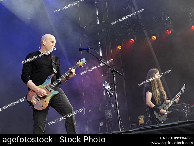 Devin Townsend on stage at Sweden Rock Festival in Solvesborg, Sweden, June 09, 2022. Photo: Fredrik Sandberg / TT / code 10080