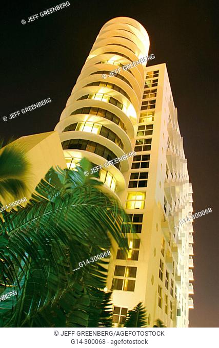 Royal Palm Crowne Plaza hotel in Collins Avenue. Art Deco Weekend. South Beach. Miami Beach. Florida. USA