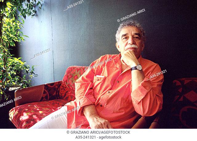 Gabriel García Márquez, Colombian writer, 1990