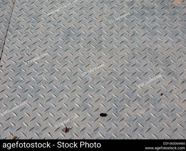 Grey steel metal texture useful as a background