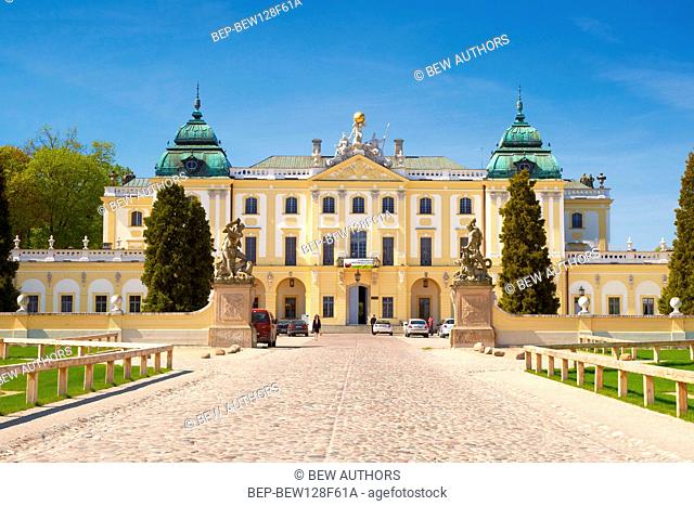 Poland, Podlaskie Province, Bialystok. Branicki Palace