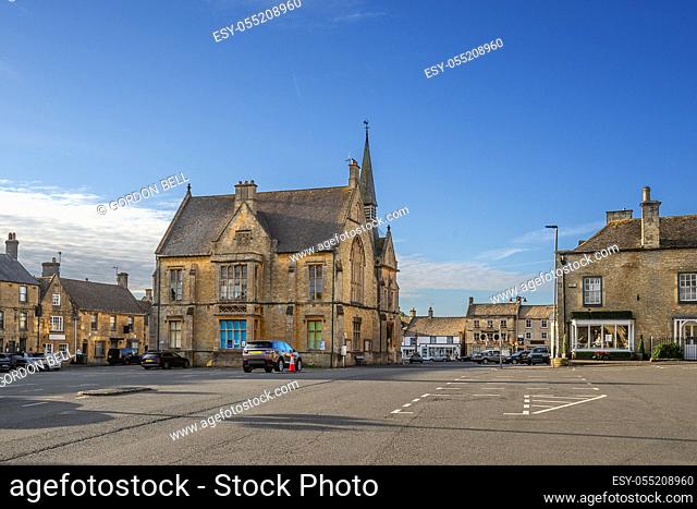 The Cotswold town of Stow on the Wold