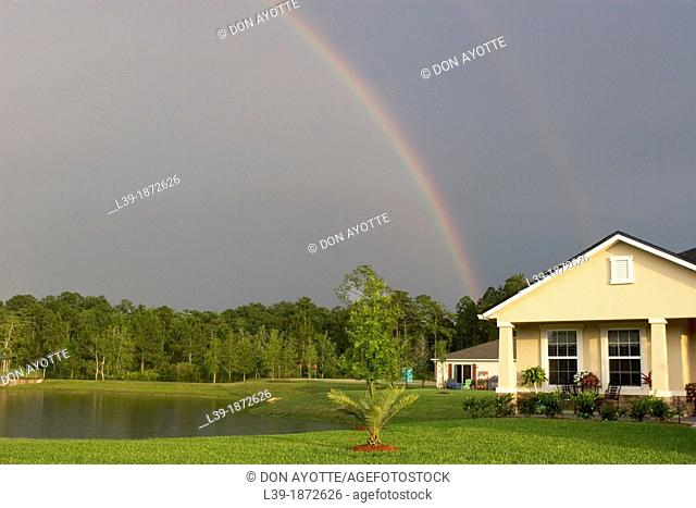 Rainbow is taken in St. Augustine, FL, USA
