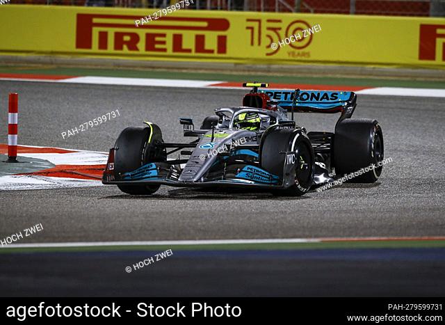 #44 Lewis Hamilton (GBR, Mercedes-AMG Petronas F1 Team), F1 Grand Prix of Bahrain at Bahrain International Circuit on March 20, 2022 in Sakhir, Bahrain