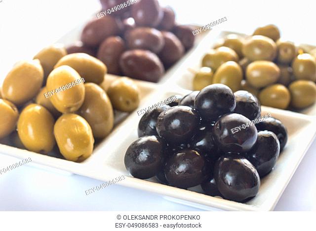 Assortment of olives