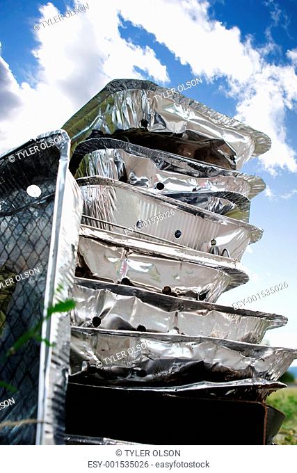 Tinfoil Disposable BBQ Garbage