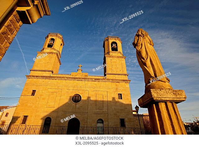 Barasoain church, Valdorba. Spain