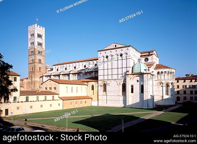 Lucca, Duomo (Cathedral) - Toscana - Tuscany, Italy. 11th - 13th centuries