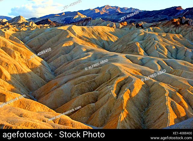 old borax mines, Death Valley National Park, Great Basin, National Monument, California, USA