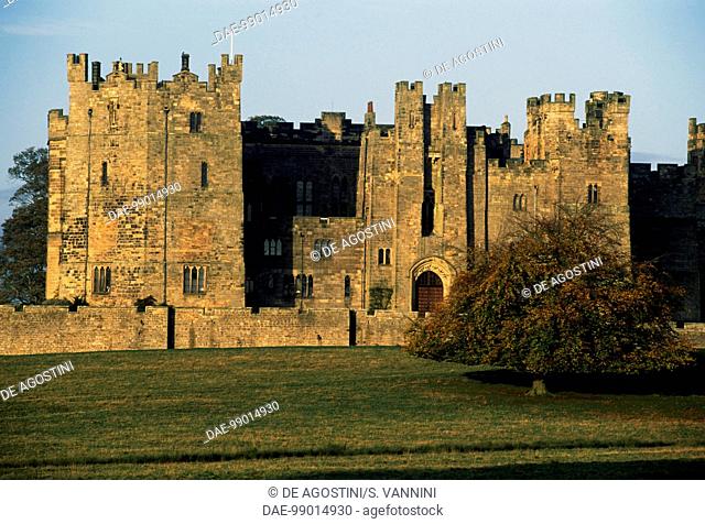 Raby Castle, Durham, England. United Kingdom, 14th century