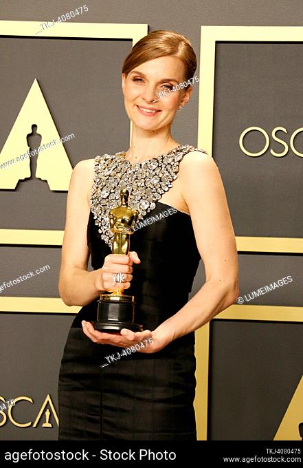 Hildur Gudnadóttir at the 92nd Academy Awards - Press Room held at the Dolby Theatre in Hollywood, USA on February 9, 2020