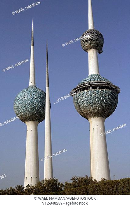 Kuwait Towers, Kuwait city, Kuwait