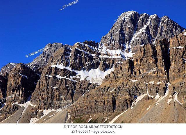 Canada, Alberta, Banff National Park, Crowfoot Mountain, Rocky Mountains