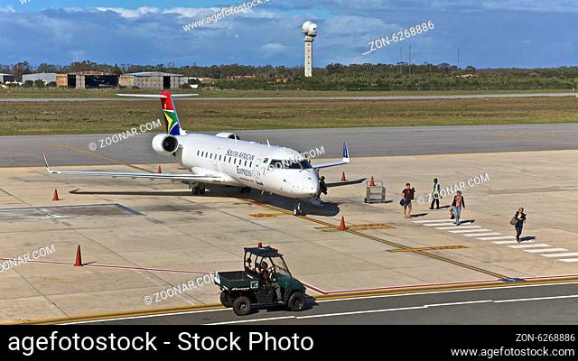 South African Airways Commercial Airliner, Port Elizabeth's Airport