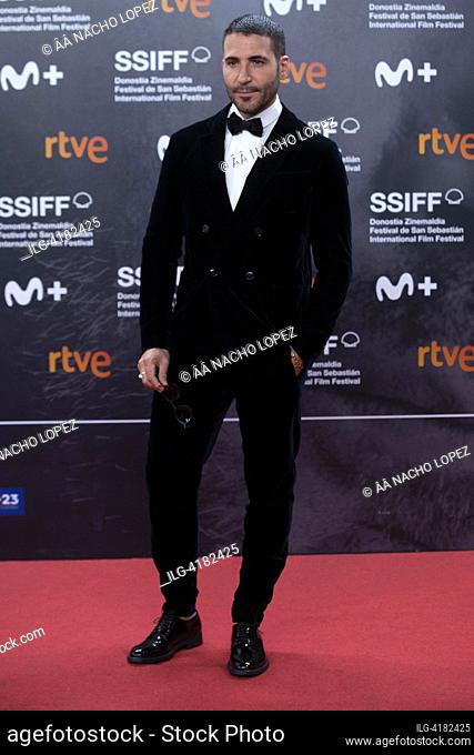 Miguel Angel Silvestre attended Red Carpet La Mesias during 71st San Sebastian International Film Festival at Kursaal Palace on September 30