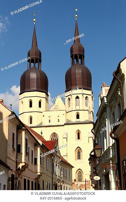 The gothic basilica of St. Nicolaus, Trnava, Slovakia