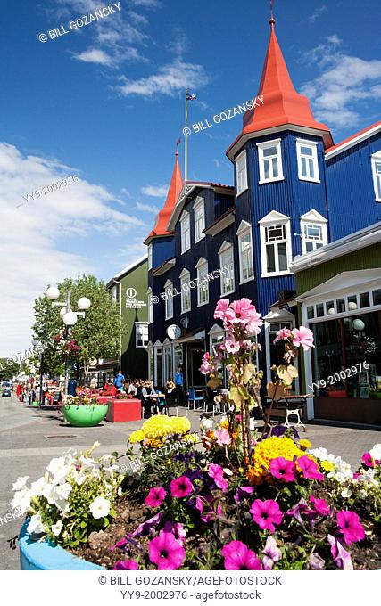 Downtown Akureyri - Northern Iceland