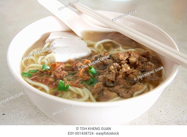 Chinese noodle soup