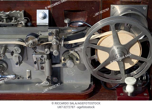 Italy, Lombardy, Flea Market, Old Telegraph, Ancient Technological Devices for Military . . .