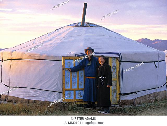 Yurts (Mongolian dwellings), Mongolia