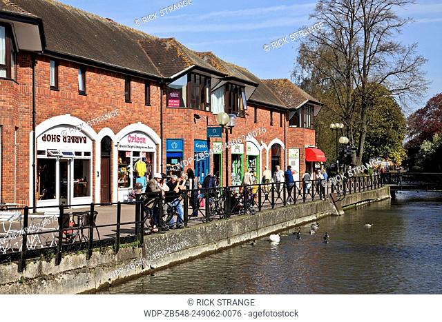 9638.The Maltings & River Avon, Salisbury, Wiltshire