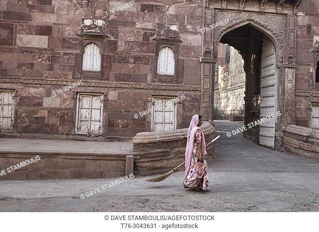 Traditional architecture, Jodhpur, Rajasthan, India