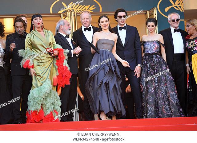 71st annual Cannes Film Festival - Closing Ceremony Featuring: Rossy de Palma, Adam Driver, Terry Gilliam, Olga Kurylenko, Jonathan Pryce, Jordi Molla