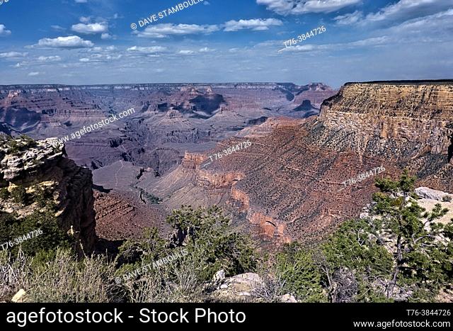 Grand Canyon, view from the South Rim, Grand Canyon National Park, Arizona, U. S. A