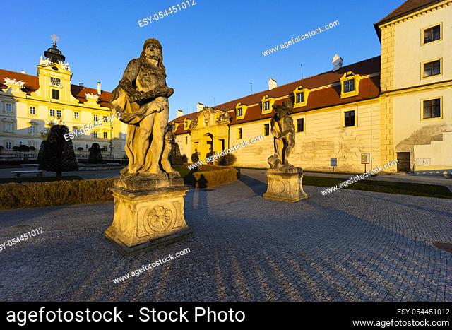 Valtice castle, Southern Moravia, Czech Republic