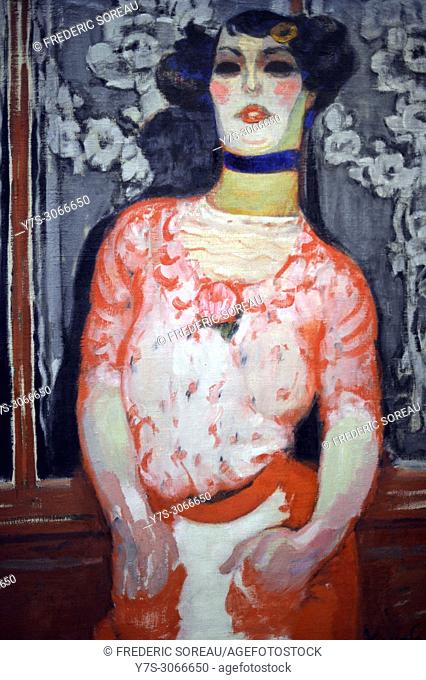 The Gallien Girl, 1910, painting by Frantisek Kupka (1871-1957) aka Frank Kupka or François Kupka, Czech painter and graphic artist