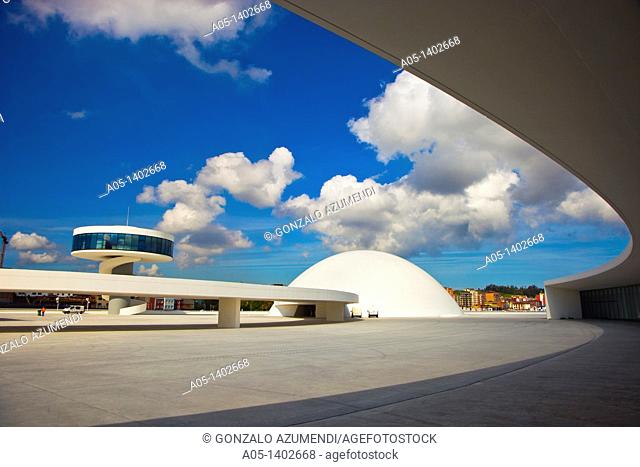 Oscar Niemeyer Cultural Center, Aviles, Asturias, Spain