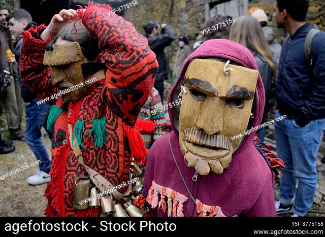 The Entrudo (or Shrovetide) festivities at Vila Boa (small village in Porgugal's Trás-Os-Montes region), a traditional carnival celebration that dates back to...