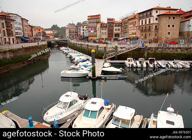 Port of Llanes. Asturias
