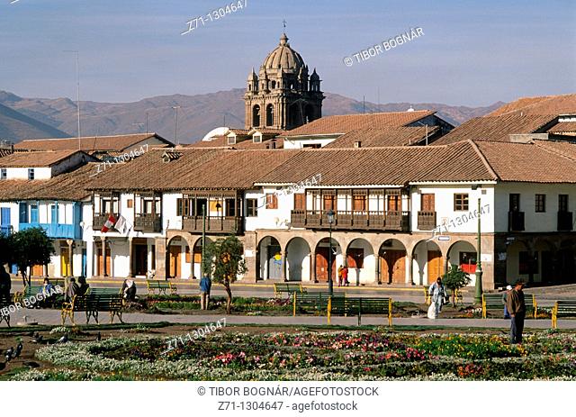 Peru, Cuzco, Plaza de Armas