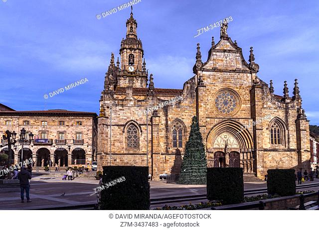Iglesia de San Severino. Balmaseda. Vizcaya. País Vasco. España