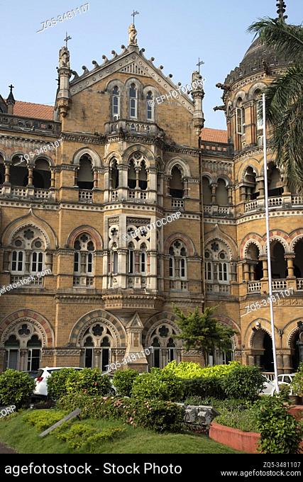 Beautiful old building of Muncipal Corporation of Mumbai, Maharashtra, India