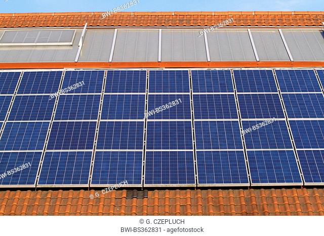 solar roof system, Germany