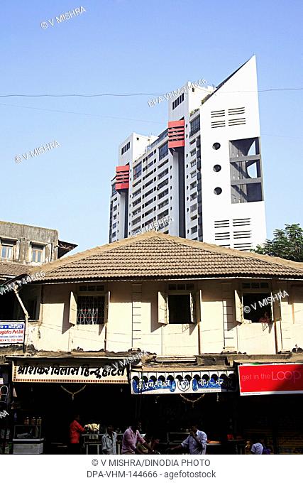 Ganjawala building chawl ; Sane Guruji Marg called as Arthur Road ; Bombay now Mumbai ; Maharashtra ; India