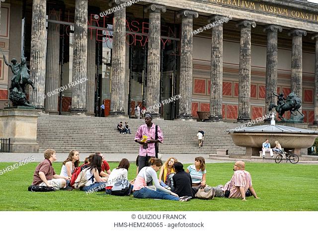 Germany, Berlin, Museum Island, listed as World Heritage by UNESCO, Altes Museum, Egyptian Museum