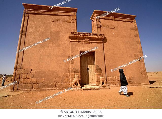 Africa, Sudan, Musawwarat, Apedemak temple