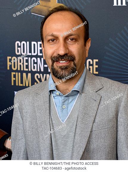 The Salesman Director Asghar Farhadi attends the American Cinematheque Golden Globe Symposium of Foreign-Language Nominated Film with their Directors at the...