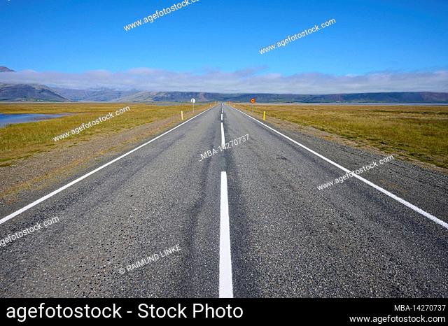 Straße, 1, Ring Straße, Summer, SuÃ°urnes, Sudurland, Iceland