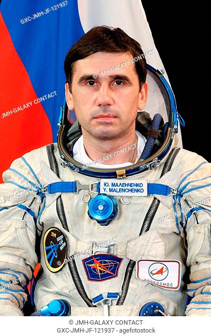 Cosmonaut Yuri I. Malenchenko, Expedition 16 Soyuz commander and flight engineer representing Russia's Federal Space Agency