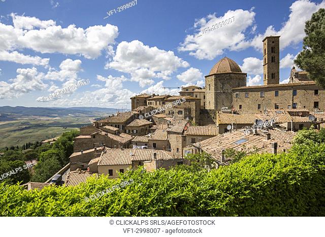 Italy, Tuscany, Volterra city on the tuscan hills, provence of Pisa