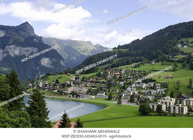 Landscape fo Alps Mountain, Engelberg, Switzerland