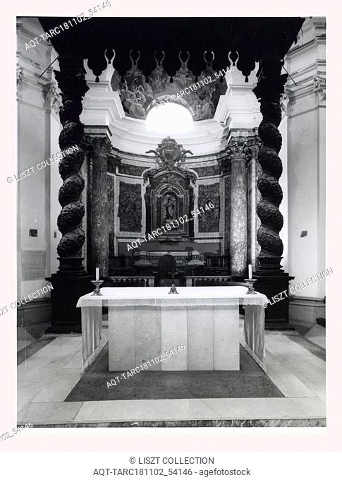 Abruzzo Teramo Atri S. Reparata, this is my Italy, the italian country of visual history, Two views of the exterior and several views of interior altars and...