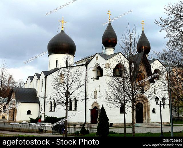 Orthodox Church and monastery photographed close up