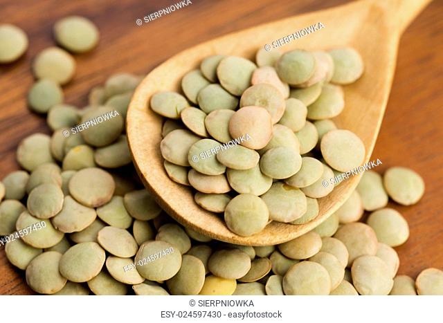 Dry Organic Green Lentils