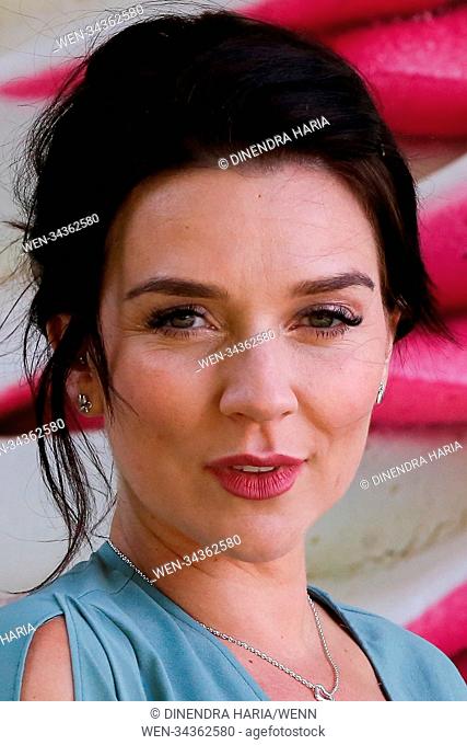 Candice Brown the 2016 Great British Bake Off winner attends Alzheimer’s Society’s Cupcake Day pop up in London’s Southbank in the lead up to Cupcake Day on 14...